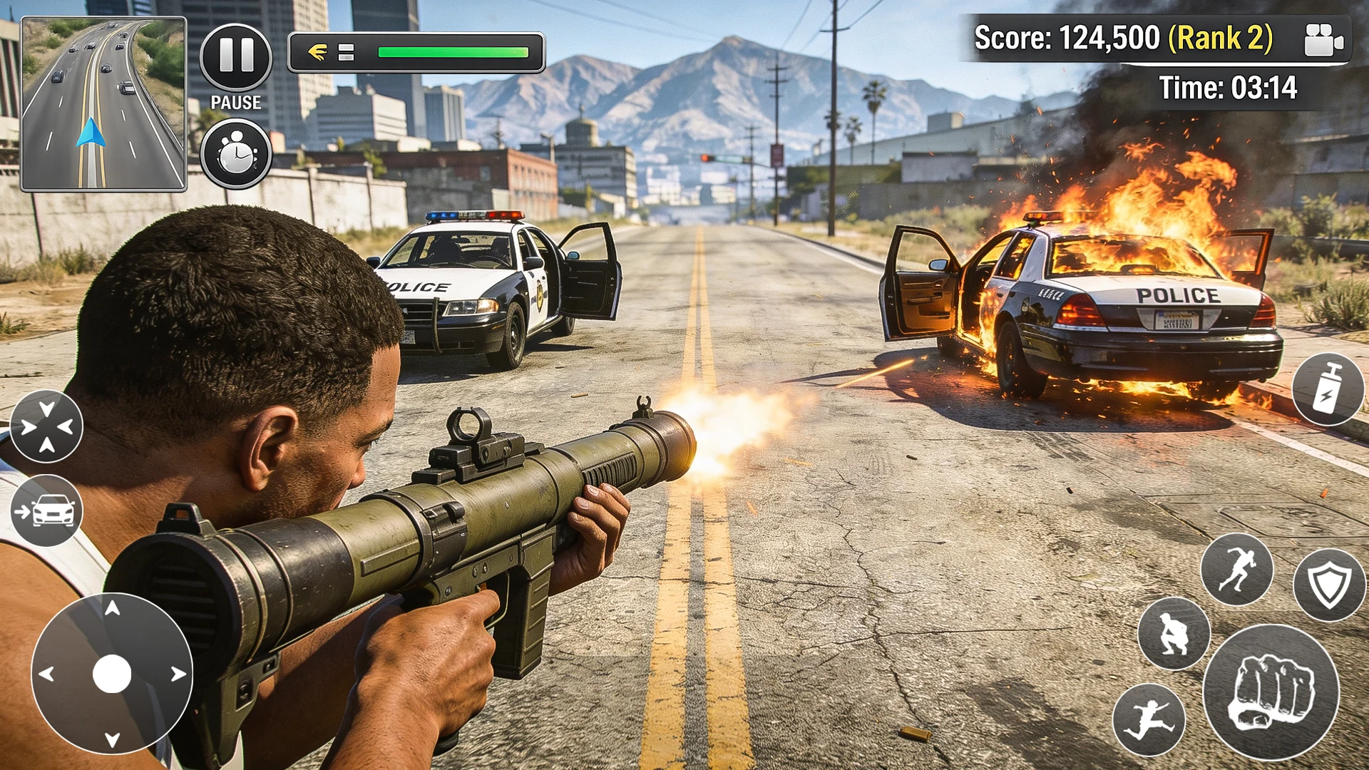 Gangster Mafia Game Grand City screenshot